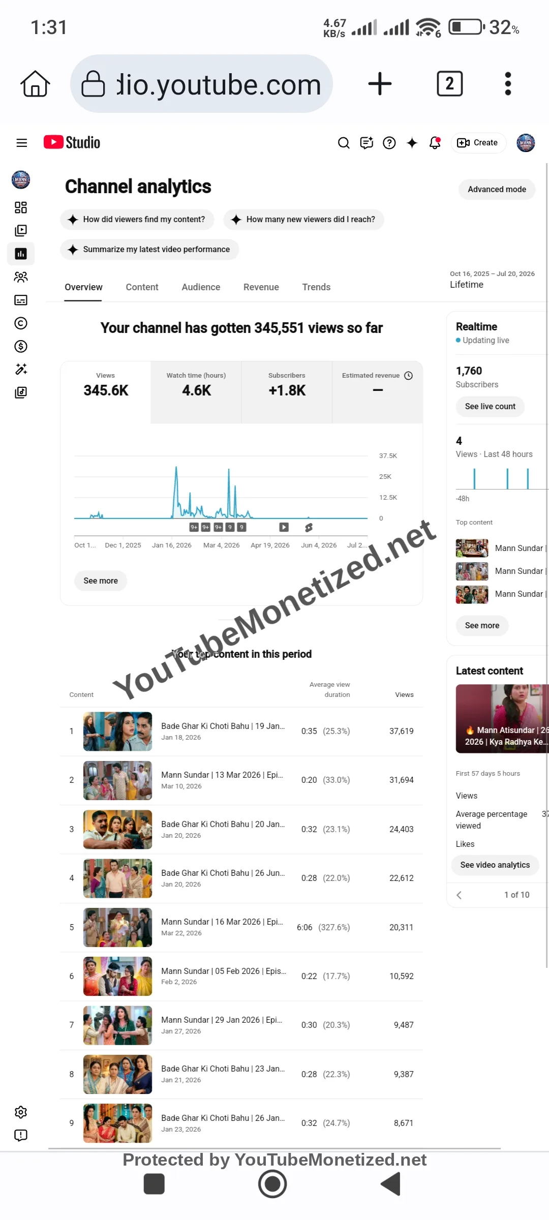 Mann Drama Updates screenshot